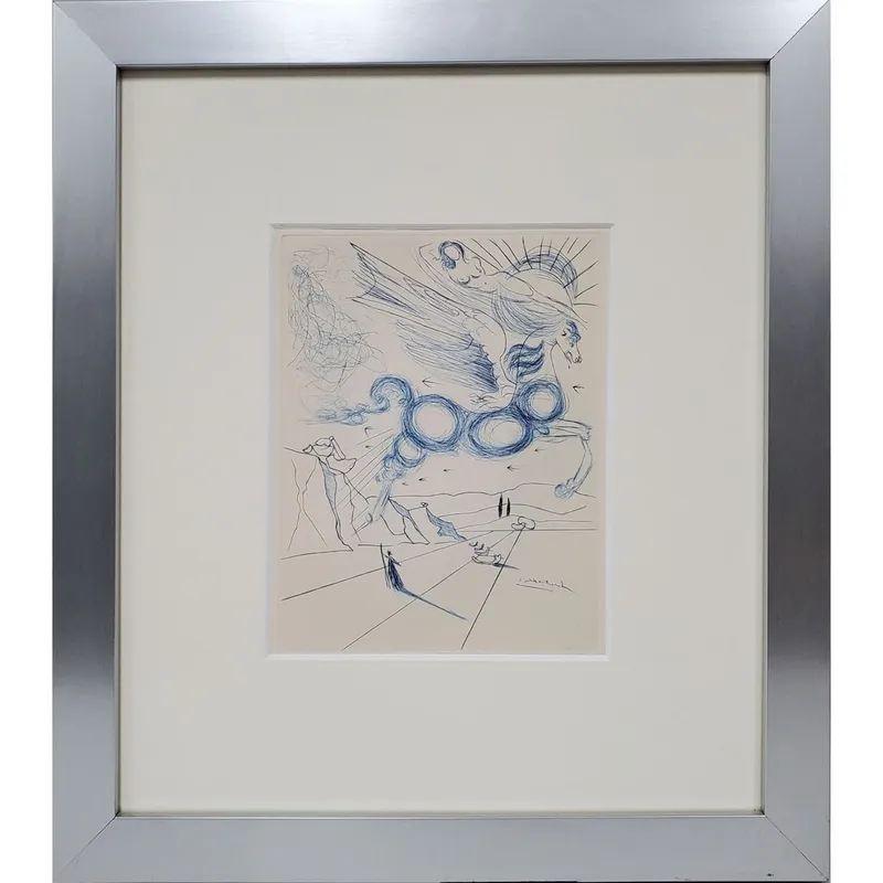 Salvador Dali, Spanish (1904-1989) Etching from auction in East Meadow, New York — image 45
