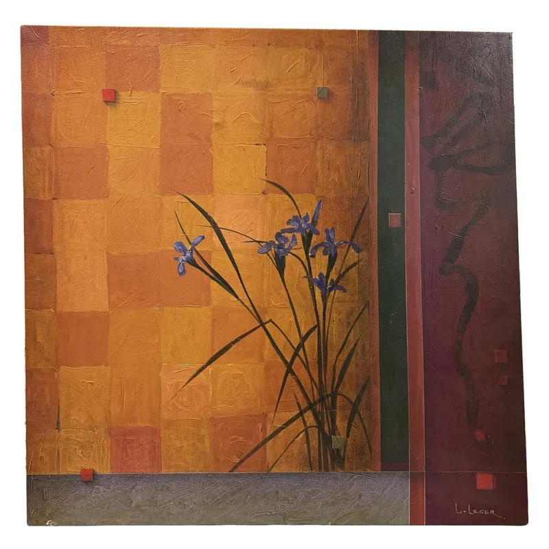 Don Li-Leger, Canadian (b. 1948) Oil Painting from auction in East Meadow, New York — image 11