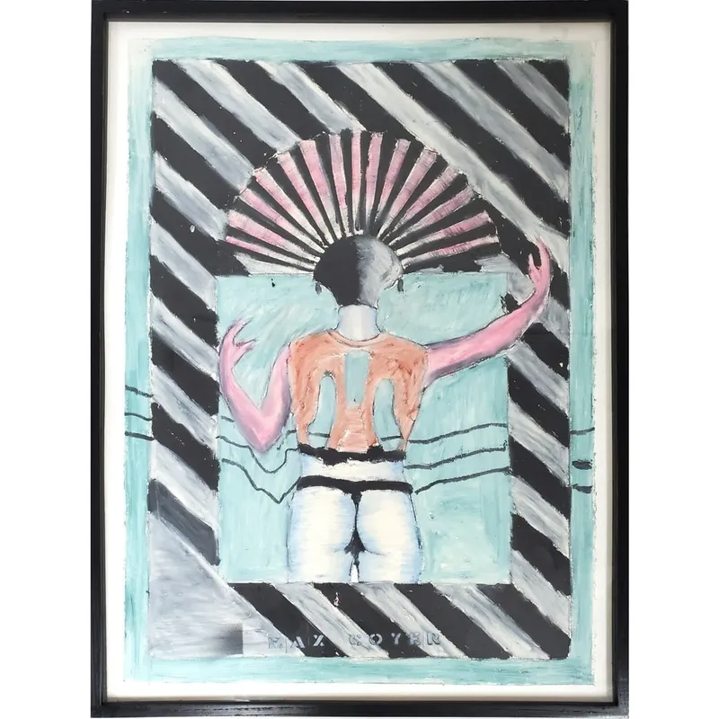 Max Coyer, American (1954-1988) Painting from auction in East Meadow, New York — image 33