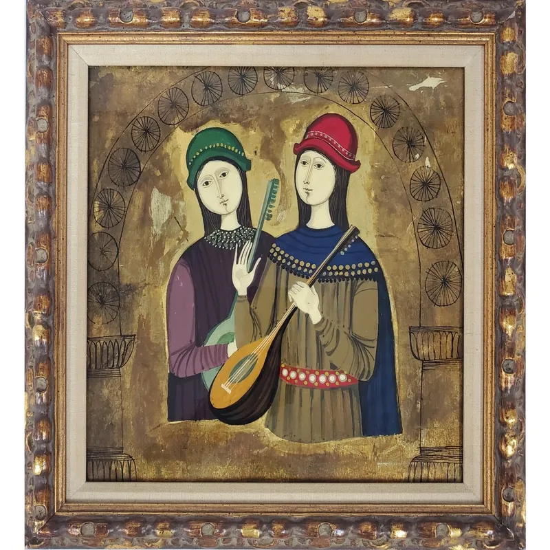 Vintage Painting Oil on Probably Copper from auction in East Meadow, New York — image 38