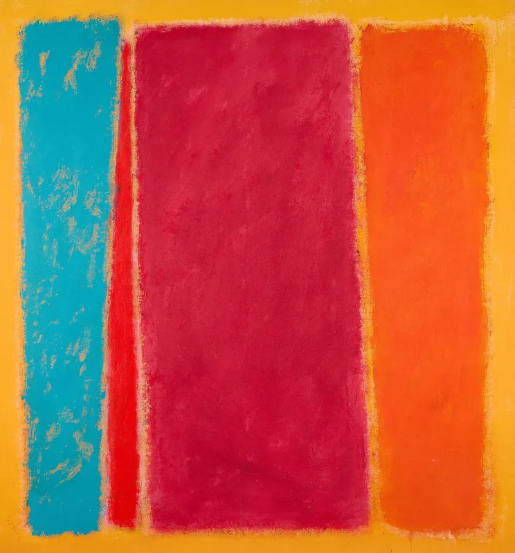 John Opper "#39" Abstract Oil Painting from auction in St. Paul, Minnesota — image 33