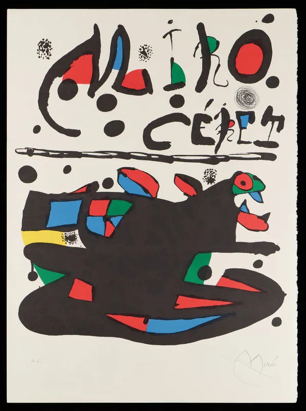 Joan Miro "Ceret" Exhibition Lithograph Print from auction in St. Paul, Minnesota — image 18
