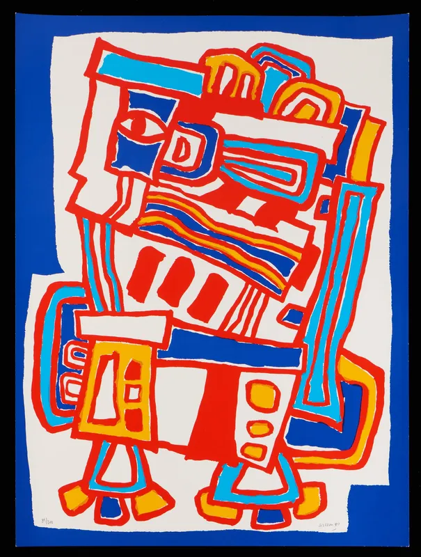 Jacques Soisson "Hurle Lume" Serigraph 1981 from auction in St. Paul, Minnesota — image 29