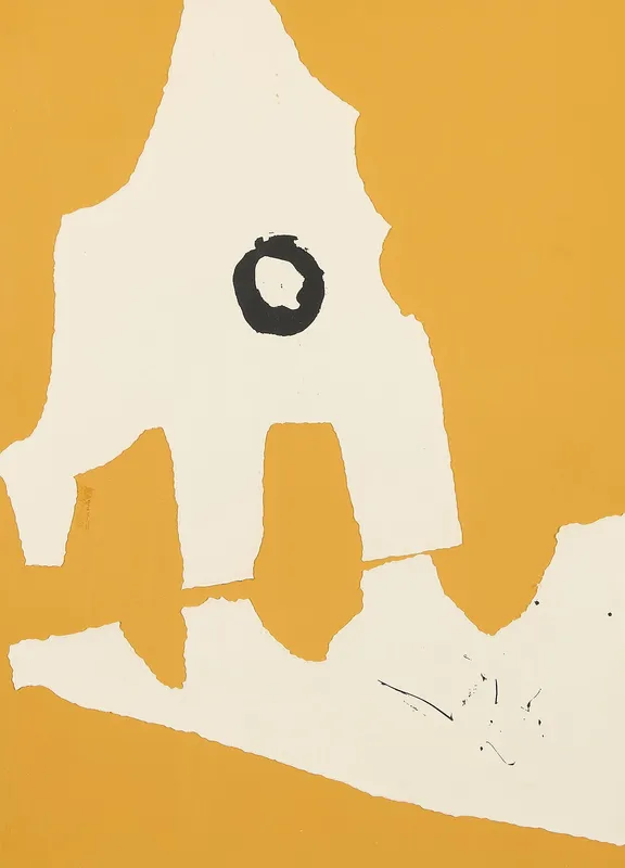Robert Motherwell "Untitled" Print & Collage 1964 from auction in St. Paul, Minnesota — image 38