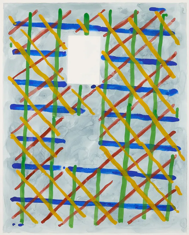Lucio Pozzi "The Four Colour Fugue - 4" Painting from auction in St. Paul, Minnesota — image 43