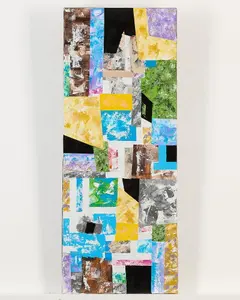 Dale Laun Abstract Acrylic on Canvas Painting