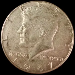 US 1967 Kennedy Half Dollar