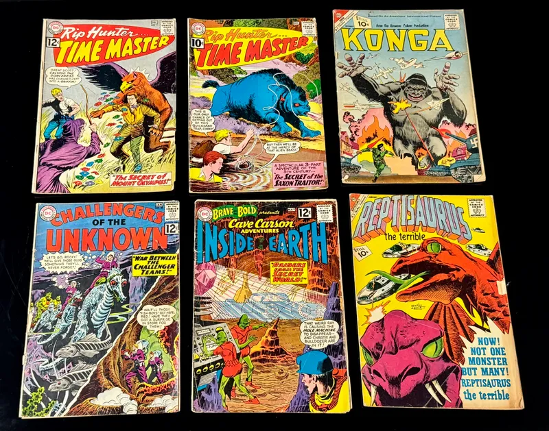 A Collection of Six Silver Age Adventure and Science Fiction Comic Books from DC and Charlton Comics from auction in Campbell, New York — image 13