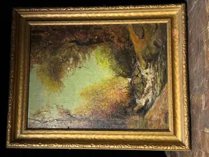 I. M. Riley, Tonalist Woodland Landscape, Oil on Board