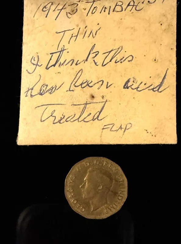 CA 1943 Tombac 5-Cent Coin from auction in Campbell, New York — image 19