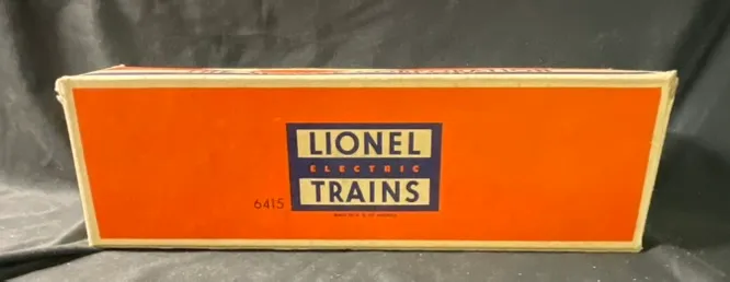 Lionel Postwar O-Gauge No. 6415 Sunoco Triple-Dome Tank Car with Original Box from auction in Campbell, New York — image 3