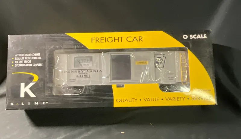 K-Line O Scale Pennsylvania Railroad Operating Voltmeter Car K7041-1891 from auction in Campbell, New York — image 23