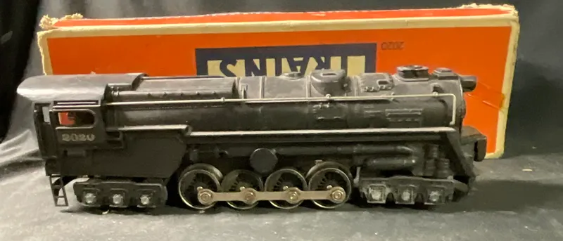 Lionel Postwar No. 2020 O-Gauge 6-8-6 Steam Turbine Locomotive and Original Box from auction in Campbell, New York — image 22