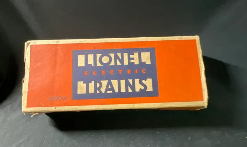 Lionel O-Gauge Model 2020W Whistle Tender with Original Box from auction in Campbell, New York — image 28