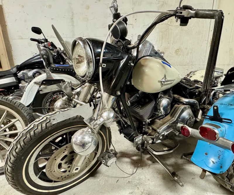 2002 Harley-Davidson Road King Police FLHPI Motorcycle from auction in Campbell, New York — image 16