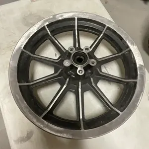 Single 7-Spoke Cast Aluminum 16 Inch Motorcycle Wheel