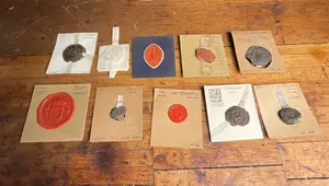 16th to 18th Century Dutch Heraldic Wax Seal Collection