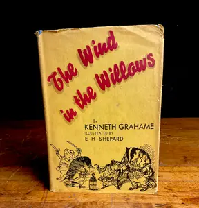 1933. Grahame, Kenneth. The Wind in the Willows. Charles Scribner's Sons. Illustrated (DJ)