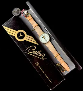 Belair Moonphase Quartz Wristwatch with Case and Tags