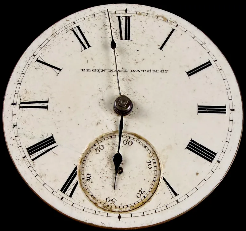 Elgin National Watch Co G.M. Wheeler Grade 18 Size Pocket Watch Movement from auction in Campbell, New York — image 16
