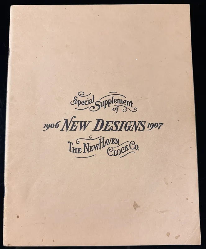 The New Haven Clock Company Special Supplement of 1906-1907 New Designs Trade Catalog from auction in Campbell, New York — image 27