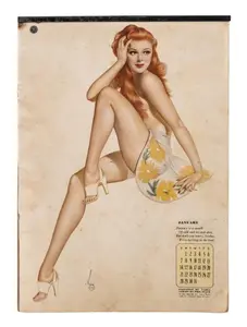 Alberto Vargas, 1945 Esquire Varga Girl Pin-Up Calendar