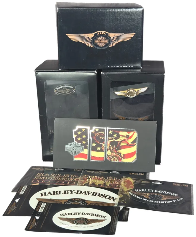 Harley-Davidson 110th Anniversary Commemorative Items and Accessories from auction in Lancaster, Ohio — image 2