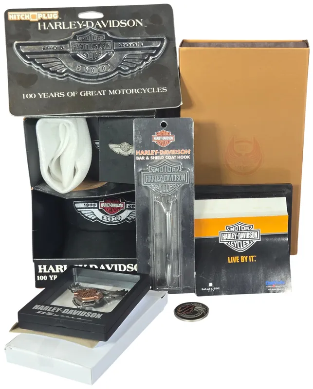 Harley-Davidson Anniversary Memorabilia and Accessories including 100th and 105th Anniversary Sets from auction in Lancaster, Ohio — image 15