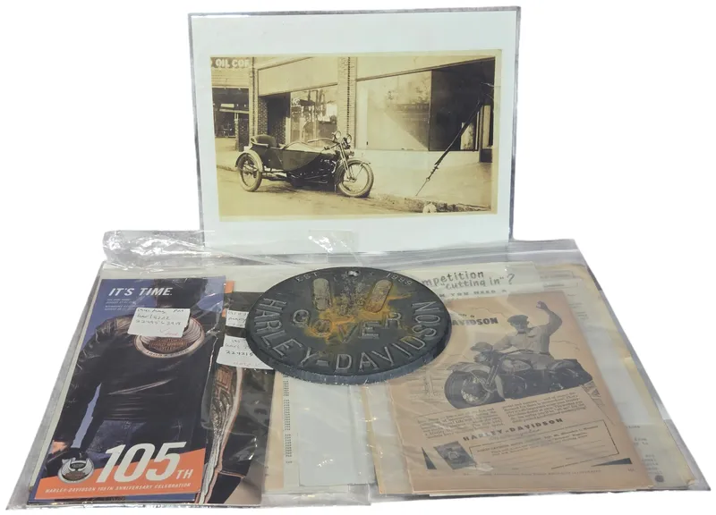Harley-Davidson Memorabilia, Technical Manuals, and Promotional Ephemera from auction in Lancaster, Ohio — image 21