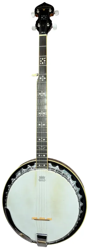 Oscar Schmidt OB-5 5-String Resonator Banjo with Gig Bag and Accessories from auction in Lancaster, Ohio — image 9