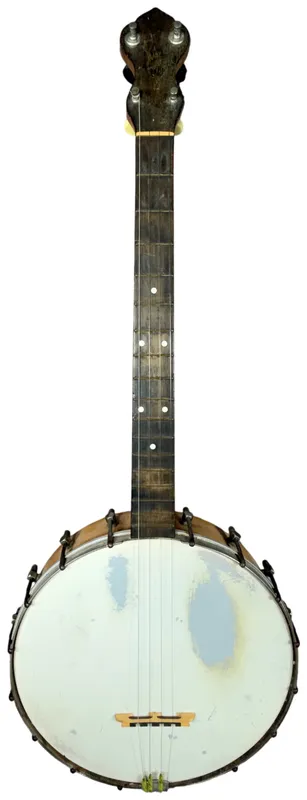 Lulu Bell Vintage 4-String Tenor Banjo from auction in Lancaster, Ohio — image 16