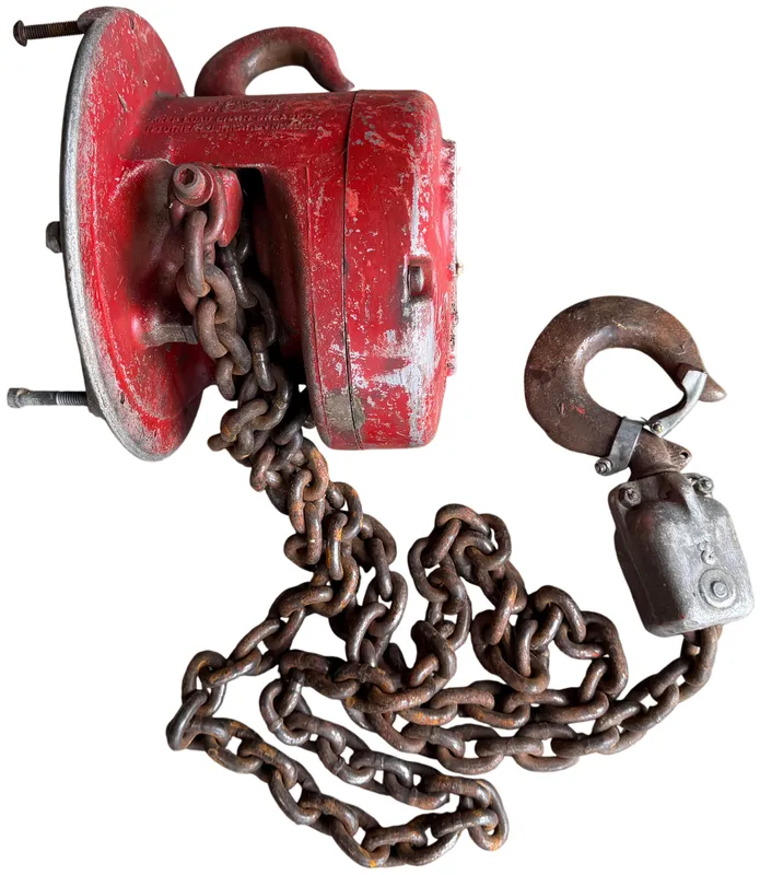 Columbus McKinnon (CM) Manual Chain Hoist, Serial Number M 43737 from auction in Lancaster, Ohio — image 47