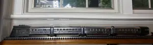 Lionel O-Gauge Four-Unit Articulated Flying Yankee City of Salina Streamliner Train Set 616