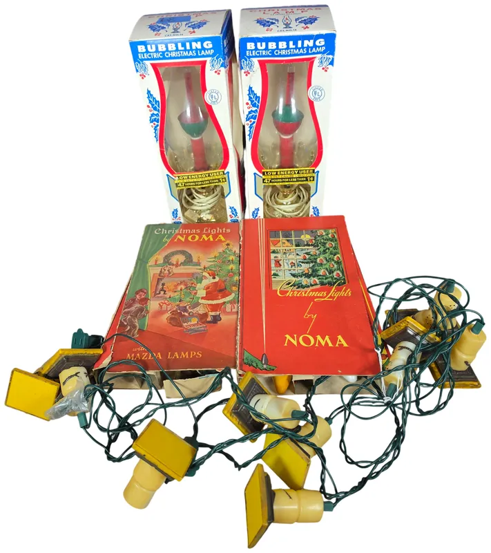 A Collection of Vintage Noma and ACLA Christmas Lighting Sets including Figural Snowmen from auction in Lancaster, Ohio — image 37