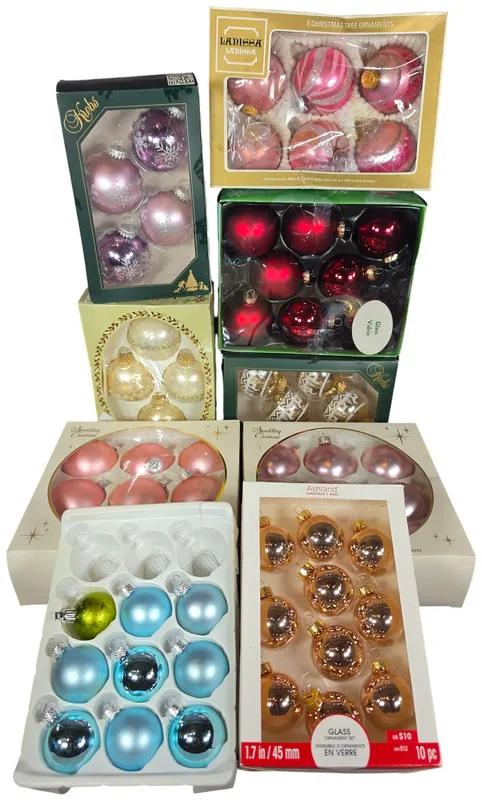 A Collection of Christmas by Krebs, Lanissa, and Assorted Glass Christmas Tree Ornaments from auction in Lancaster, Ohio — image 35