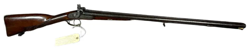 Double Barrel Percussion Shotgun 12 Gauge with 31 Inch Barrel from auction in Lancaster, Ohio — image 26