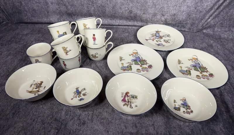 15-Piece Set of Lenox Special Pattern Children's Porcelain Tableware from auction in Lancaster, Ohio — image 48
