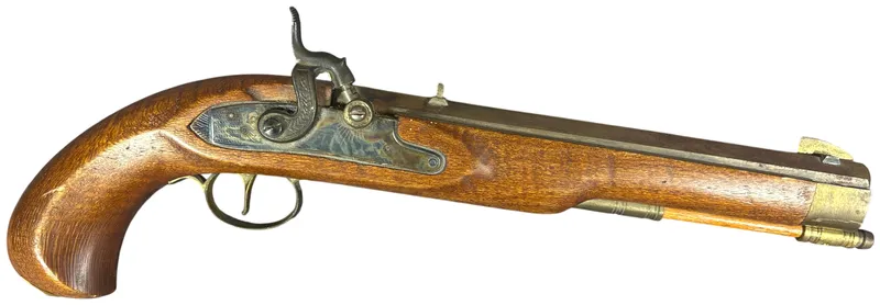 Connecticut Valley Arms Kentucky Percussion Pistol .45 Caliber with 10 Inch Barrel from auction in Lancaster, Ohio — image 7