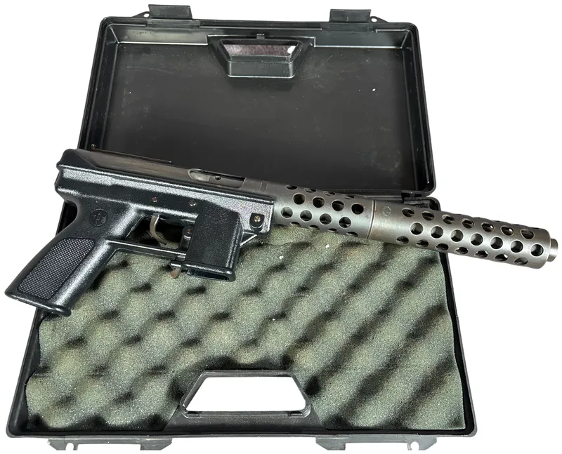 ** Intratec TEC-9 Semi-Automatic Pistol 9mm Luger with 10.5 Inch Barrel from auction in Lancaster, Ohio — image 31
