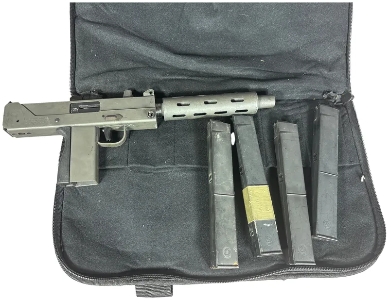 ** SWD Incorporated M-11/NINEmm Semi-Automatic Pistol 9mm with 11.5 Inch Barrel with Extension from auction in Lancaster, Ohio — image 35