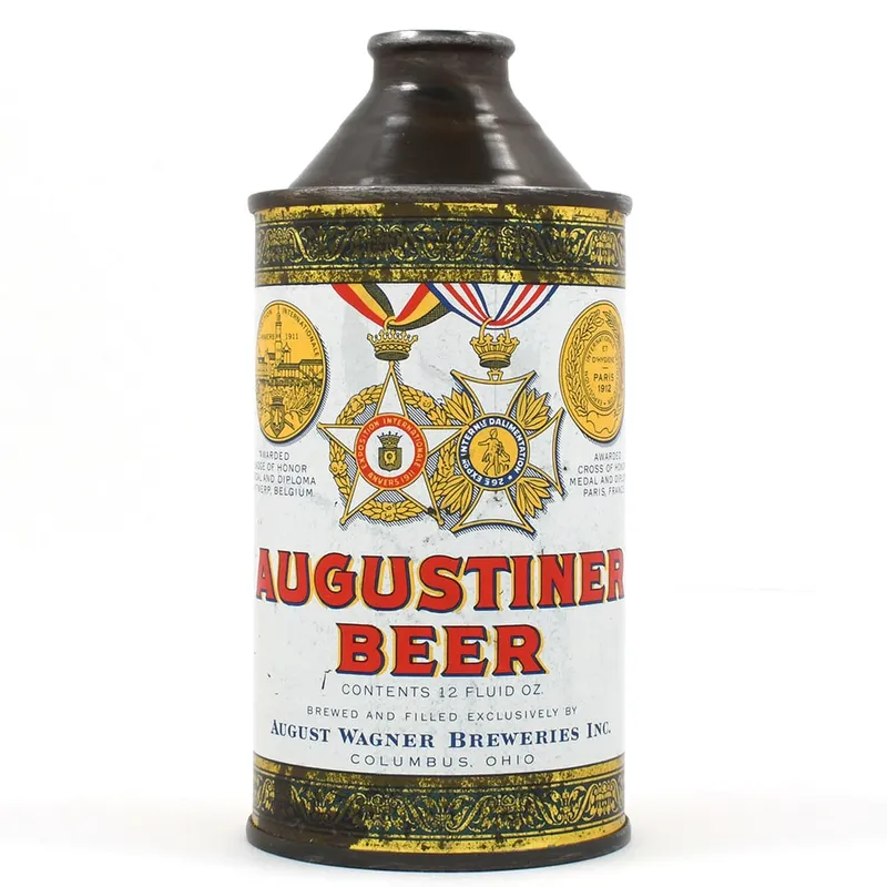 Augustiner Beer Cone Top 150-27 from auction in Brimfield, Massachusetts — image 7
