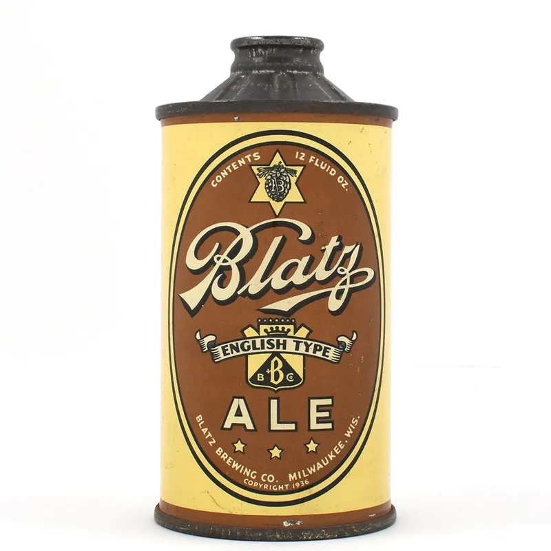 Blatz English Type Ale FBIR Cone Top 153-2 RARE from auction in Brimfield, Massachusetts — image 16