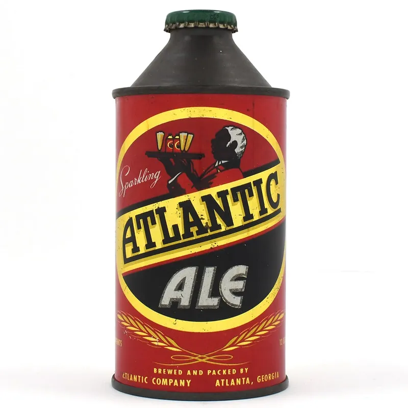 Atlantic Sparkling Ale Cone Top NON-IRTP 150-24 from auction in Brimfield, Massachusetts — image 6
