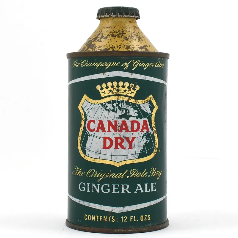 Canada Dry Ginger Ale Soda Cone Top from auction in Brimfield, Massachusetts — image 37