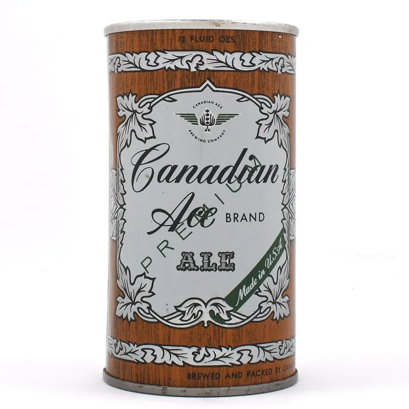 Canadian Ace Premium ALE Fan Tab ENAMEL 53-27 from auction in Brimfield, Massachusetts — image 43