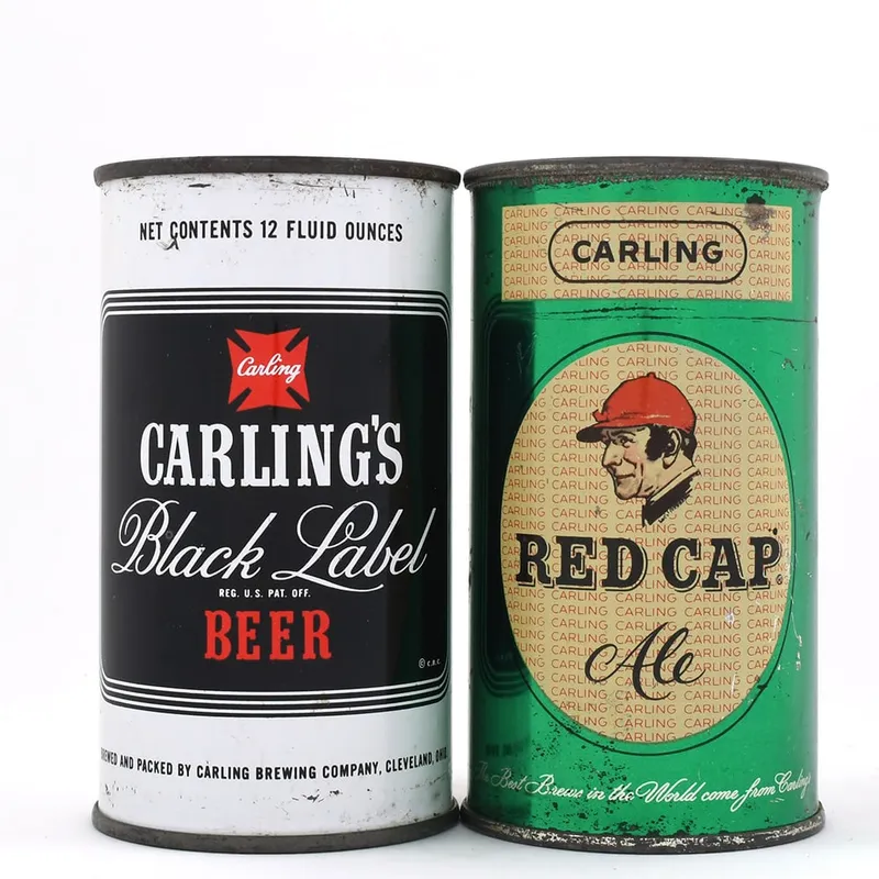 Carling Beer and Ale Flat Tops Lot of 2 from auction in Brimfield, Massachusetts — image 45