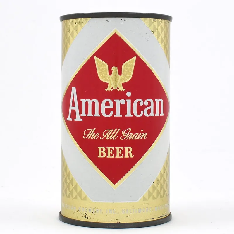 American All Grain Beer Flat Top METALLIC 31-16 EXCELLENT from auction in Brimfield, Massachusetts — image 15
