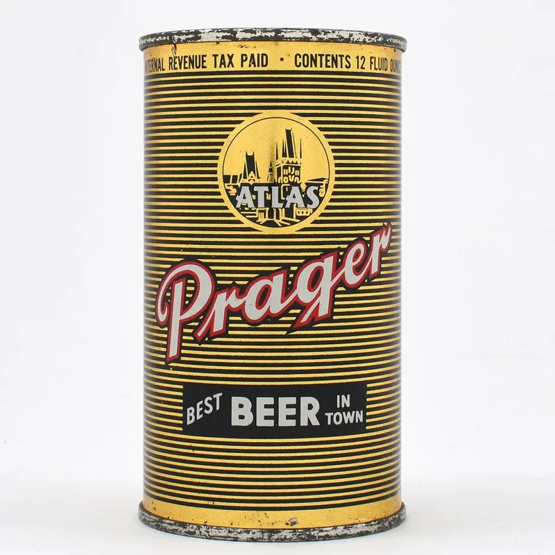 Atlas Prager Flat Top ALC LID 32-21 OUTSTANDING from auction in Brimfield, Massachusetts — image 21