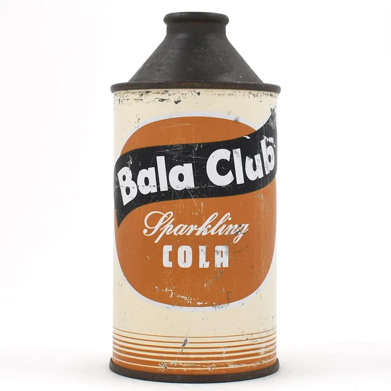 Bala Club Cola Soda Cone Top from auction in Brimfield, Massachusetts — image 25