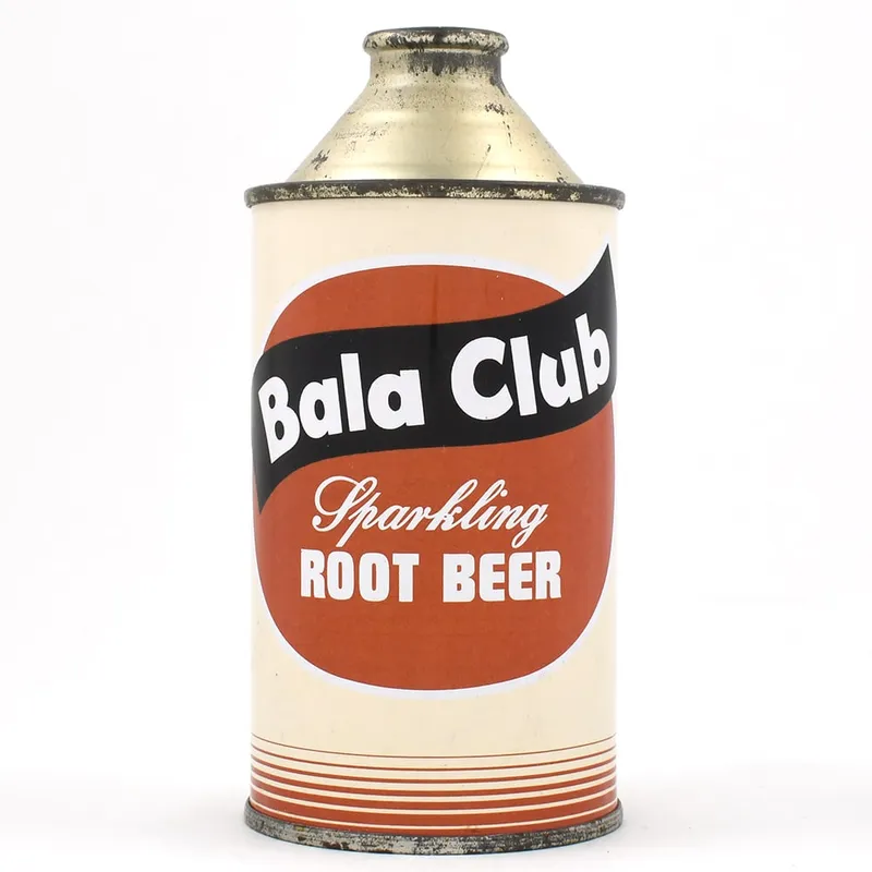Bala Club Root Beer Soda Cone Top EXCEPTIONAL from auction in Brimfield, Massachusetts — image 27